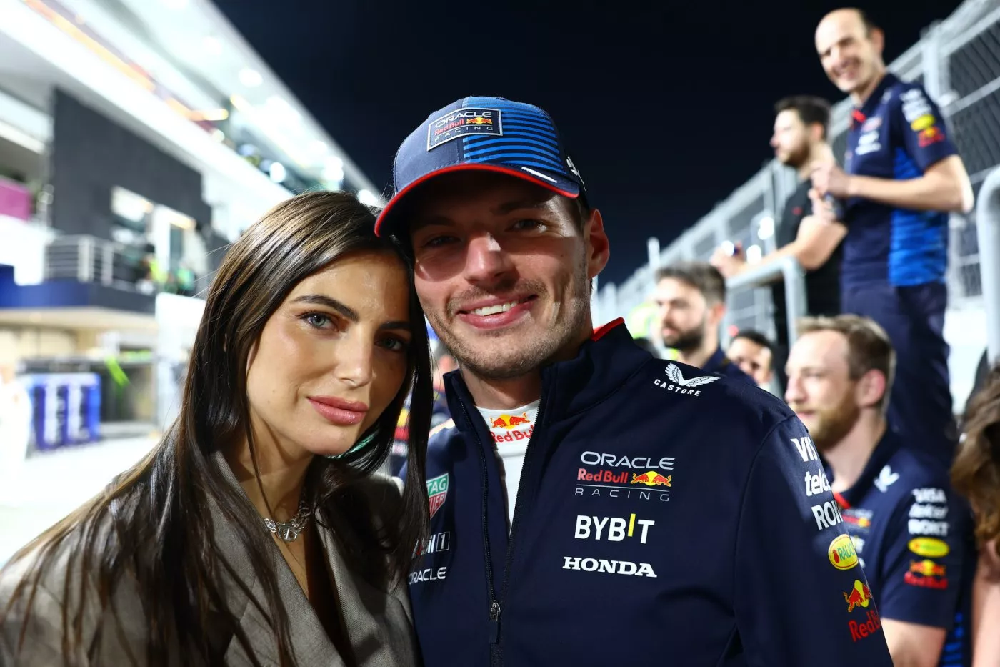 Max Verstappen and Kelly Piquet