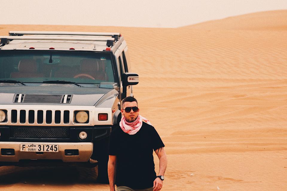 Yanik Guillemette in Dubaï