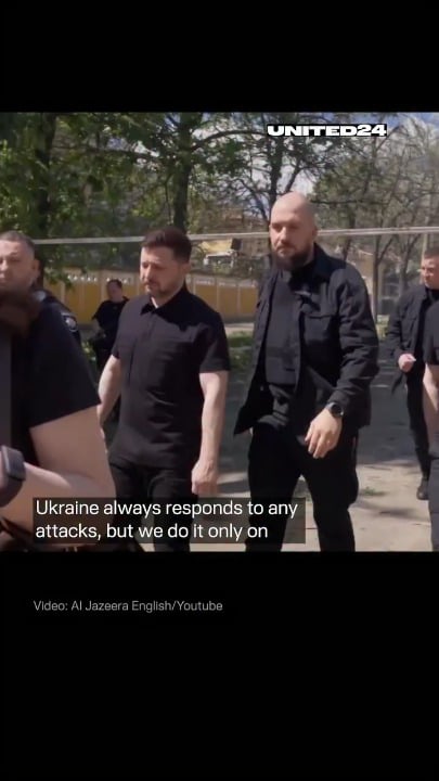 "Just crazy a**holes," President Zelenskyy reacts to Russian attack on Kyiv