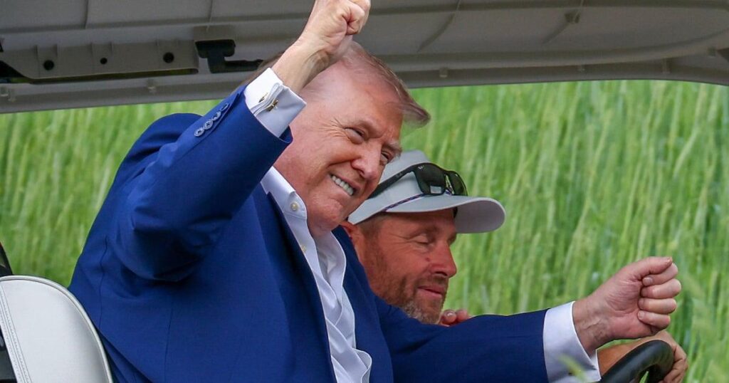 Trump’s Too Busy for Don Jr.’s Wedding—But Not Too Busy for Golf