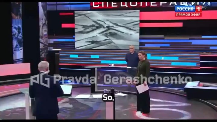 The mood among even the Kremlin's most mainstream propagandists now slips into darkness and horror, as a host mocks a guest that suggests Russia is advancing, then reverting to hopelessness that Ukraine is overwhelming them with drones.
