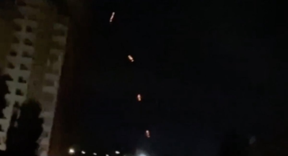 Possible oreshnik strike / screenshot from video