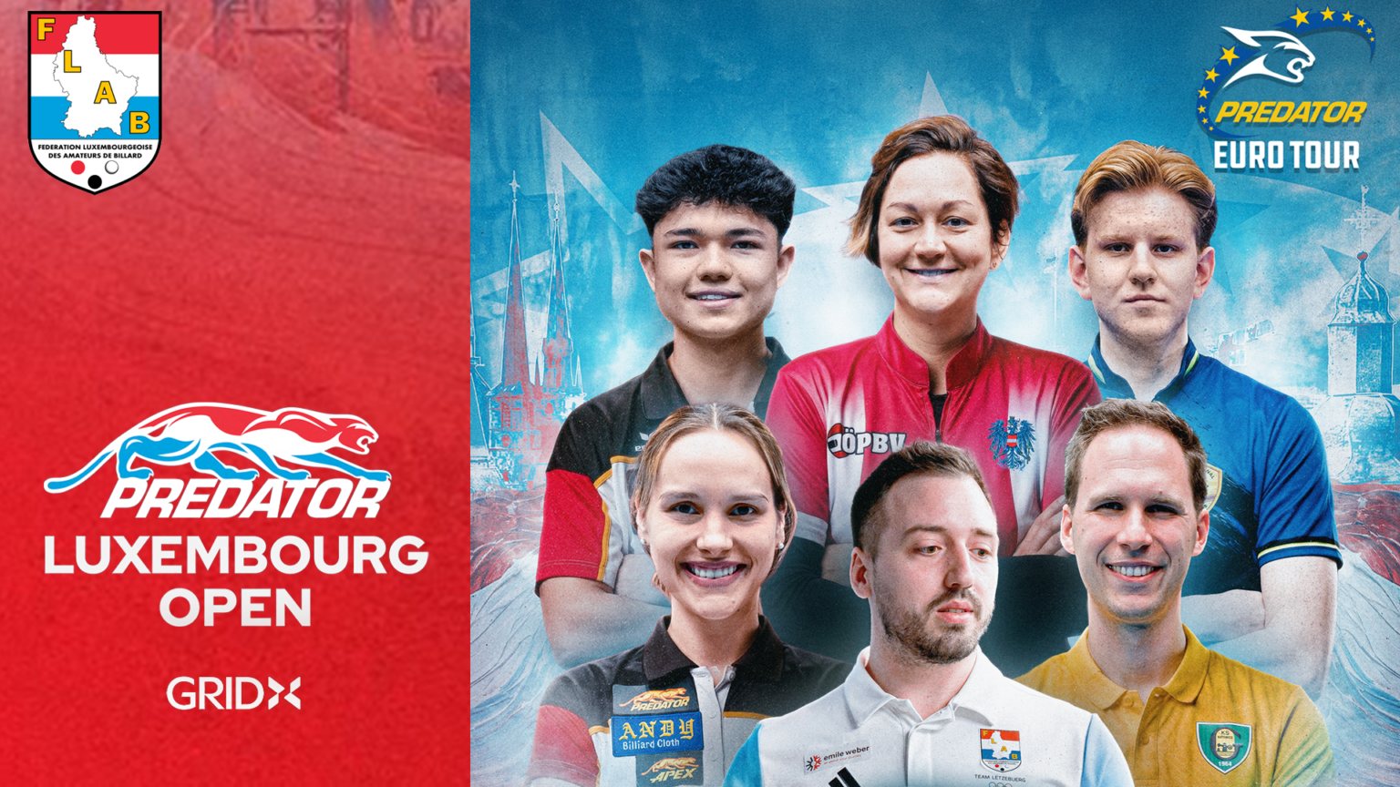 From 7–10 May, live on RTL Play and RTL Today: The Predator Euro Tour – Luxembourg Open 2026 this Saturday from 11am. From 7–10 May, live on RTL Play and RTL Today: The Predator Euro Tour – Luxembourg Open 2026 this Saturday from 11am.