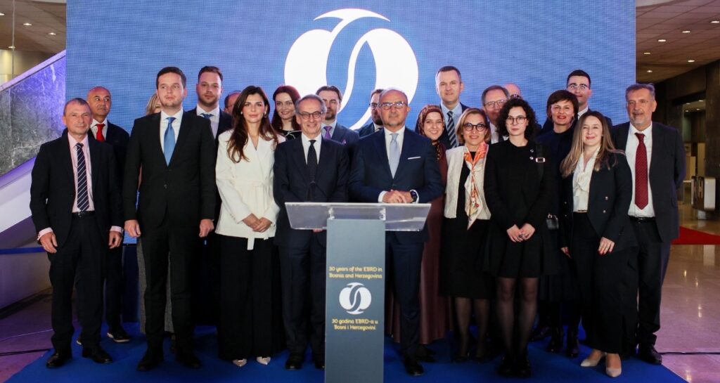 EBRD marks 30 years of partnership with Bosnia and Herzegovina Anniversary event highlights the Bank’s role in bringing stability, investment and reform momentum to the country
