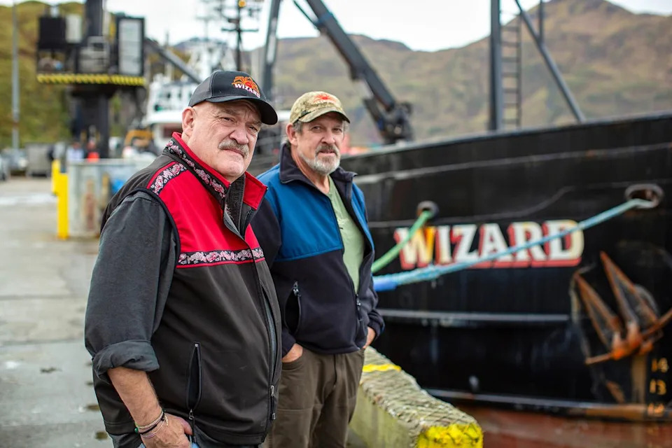 Keith Colburn and Monte Colburn in 'Deadliest Catch' season 22Credit: discovery