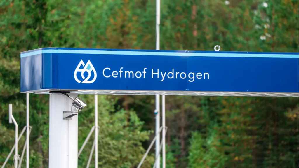 Cefmof Hydrogen Oy operates Finland’s first hydrogen refuelling station cefmof hydrogen refuelling station
