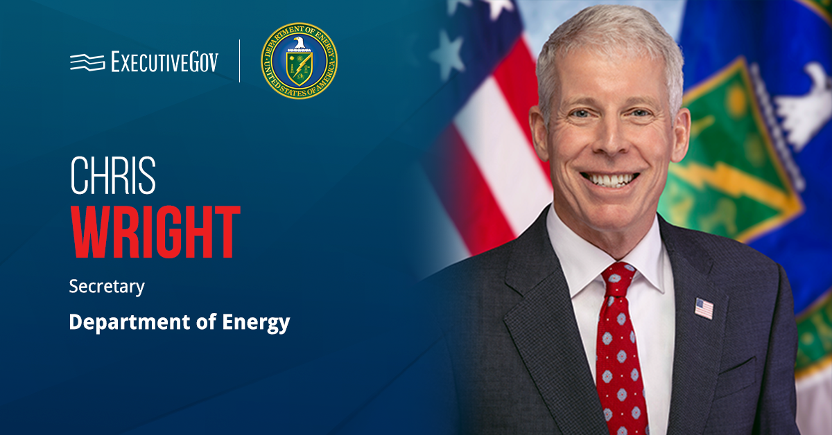 Chris Wright. The Energy Secretary said the department selected eight companies for a $94 million funding opportunity.