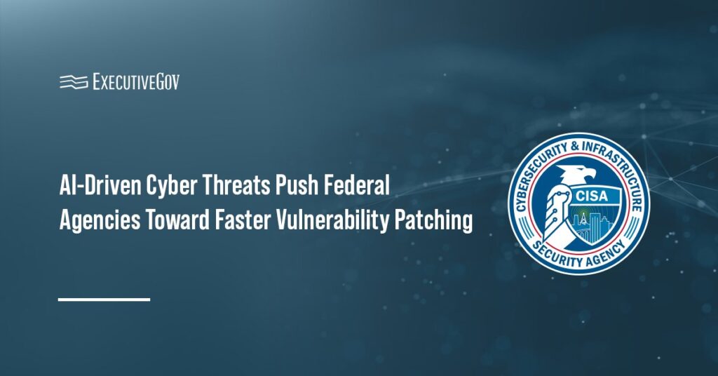 CISA logo. CISA and other federal agencies are considering a shorter vulnerability remediation window.