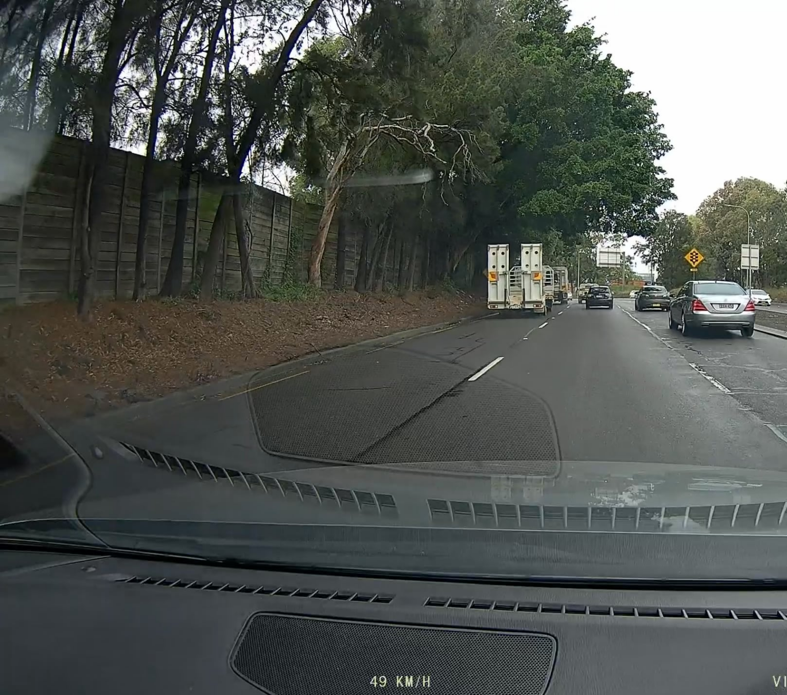 A little *Boink* from the Ute driver to save the day