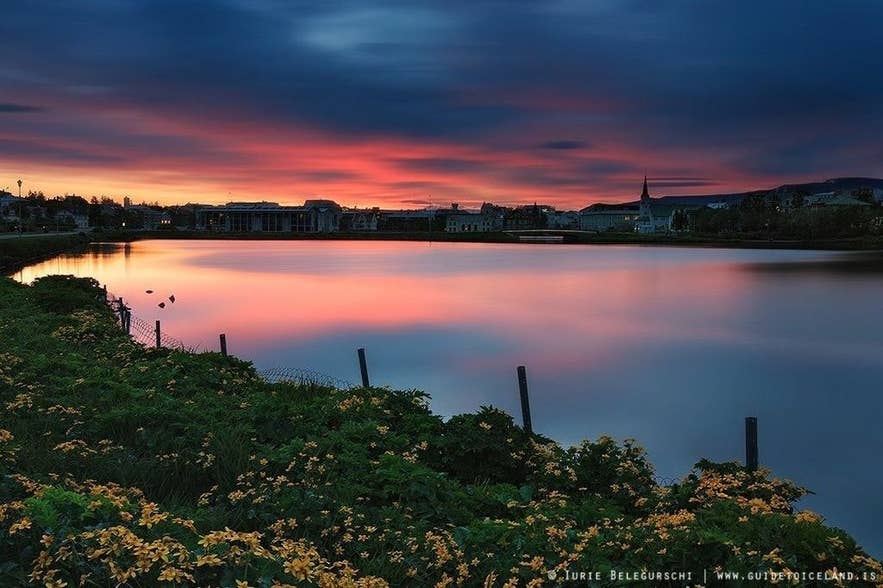 The midnight sun in Reykavík can be very nice The midnight sun in Reykavík can be very nice