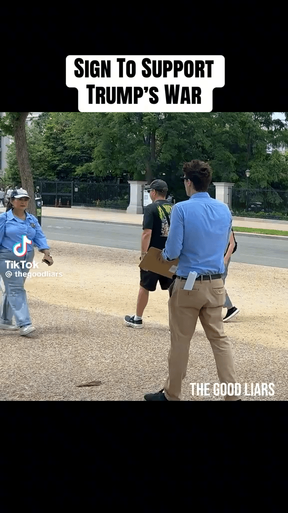 MAGATS support every war as long as somebody else’s kids are fighting it.
