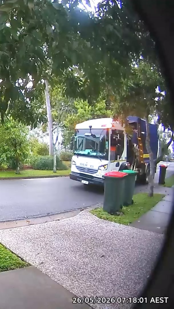 BCC garbage truck swallowed my bin BCC garbage truck swallowed my bin
