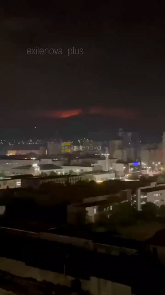 The Grushovaya oil terminal in Russia’s Novorossiysk was reportedly attacked.
 Grushovaya is the largest oil storage facility in the Caucasus, with a storage capacity of around 1.2 million tons. Russia uses it to receive, store, and load oil and petroleum products onto tankers.
