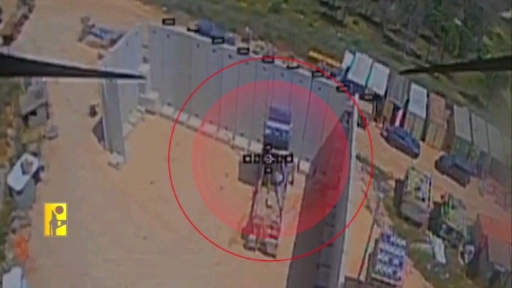 Hezbollah FPV targets new iron dome launcher 19-05-2026