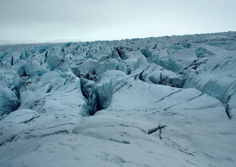 Glacial ice formations. Image: National Geographic.
