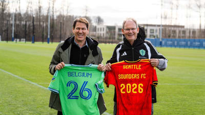 Sounders FC to Host Belgium National Team as a FIFA World Cup 2026™ Base Camp Training Site