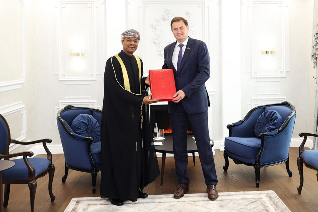 Reply message from His Majesty Sultan of Oman delivered to Belarus’ President