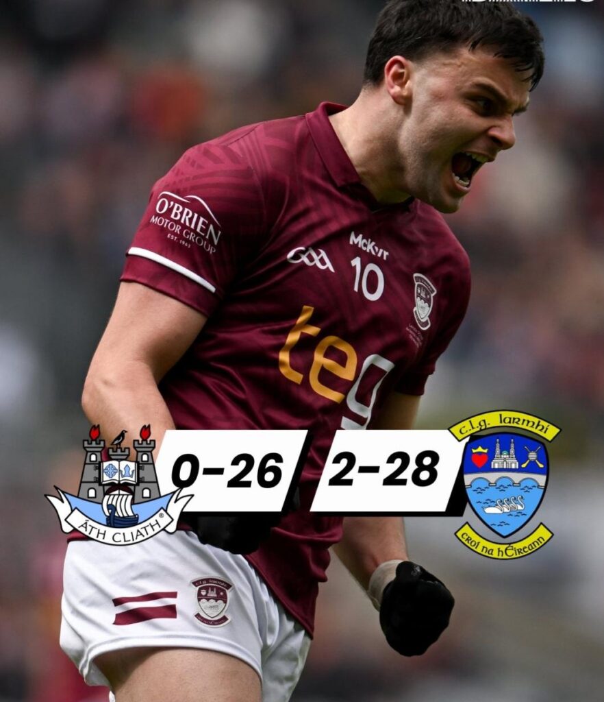 Westmeath beat Dublin to claim their second-ever Leinster football title