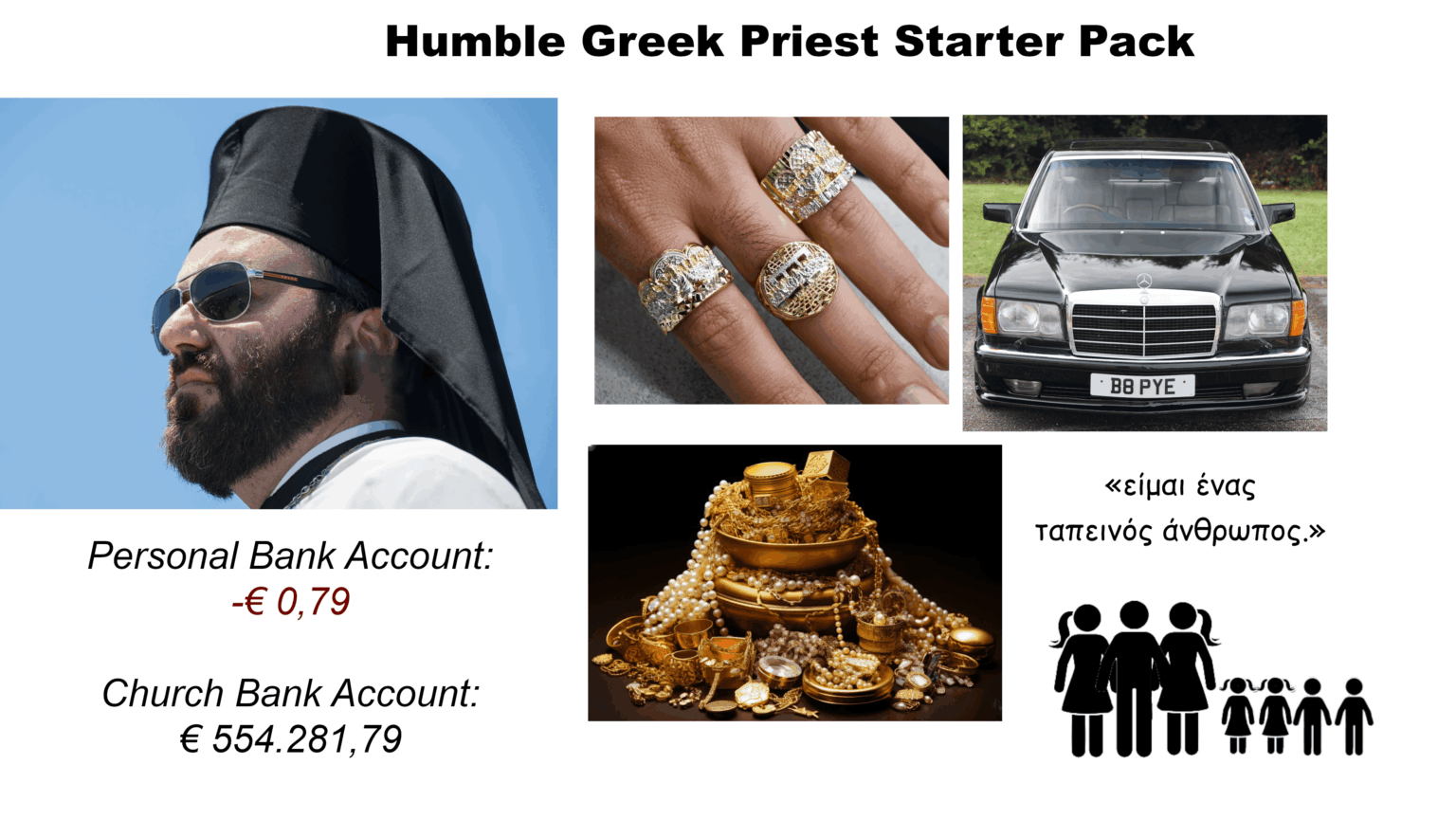 Humble Greek Priest Starterpack