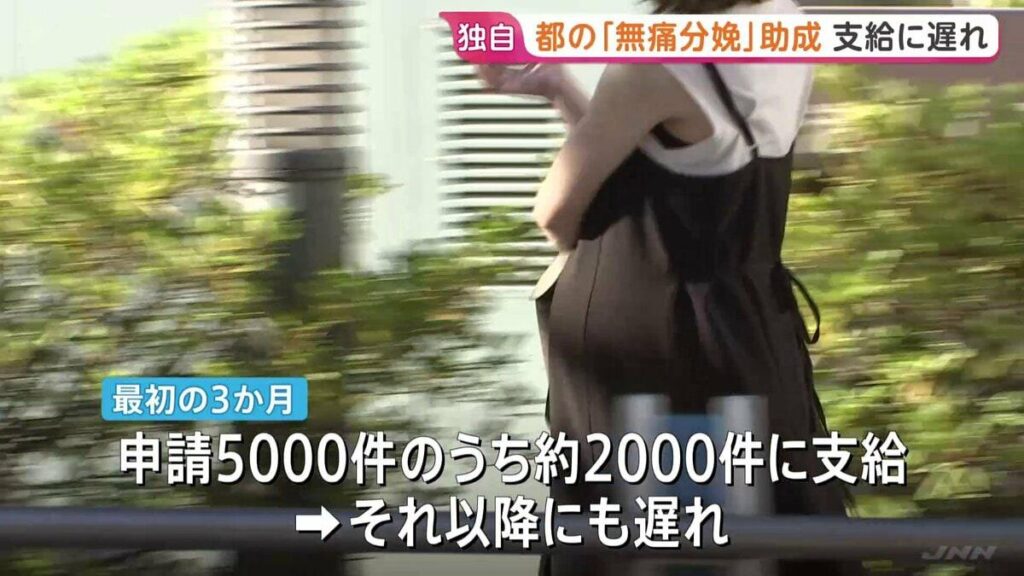Tokyo's "Painless Childbirth" Subsidy Faces Delays in Disbursement Due to "Applications Exceeding Expectations"