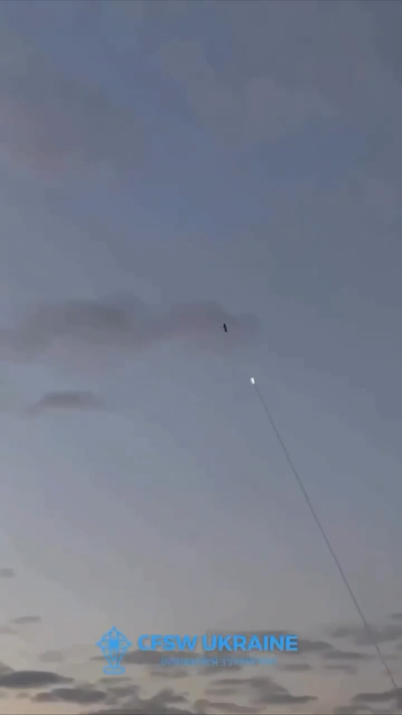 Downing of a russian Kh-101 cruise missile over Kyiv [May 2026]