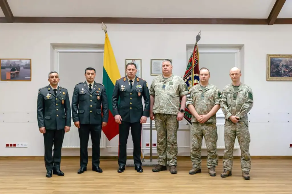 Azerbaijani military police delegation visits Lithuania for talks on cooperation