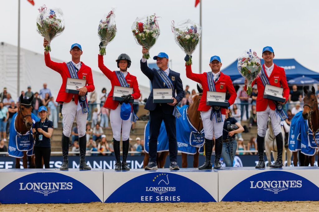 Germany Gallops to Victory in Mannheim’s EEF Nations Cup Opener Germany Gallops to Victory in Mannheim’s EEF Nations Cup Opener