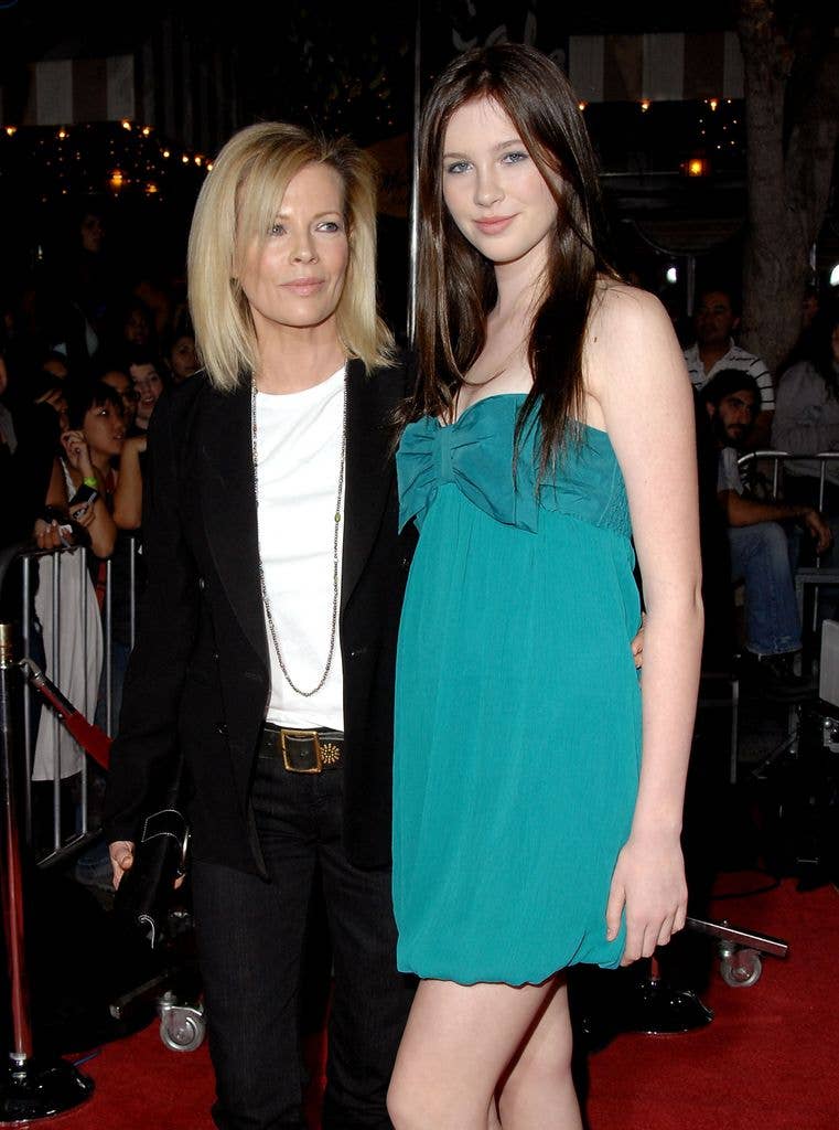 Kim Basinger and daughter Ireland at the Los Angeles Premiere "Twilight" in 2008