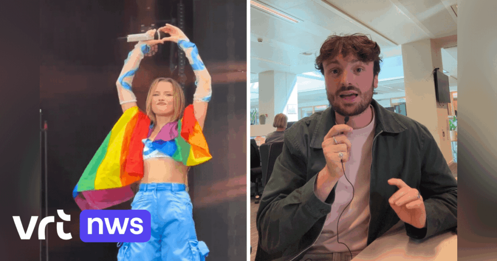 VIDEO European Parliament bans 'conversion therapy' (thanks to Angèle) | VRT NWS News