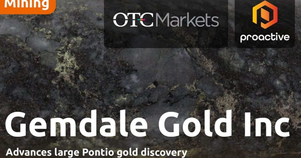 Gemdale Gold advances Pontio project and expands Finland strategy