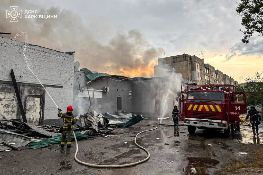 Russian Drone Strike Sets Evangelical Church Ablaze in Ukraine’s Kharkiv Region