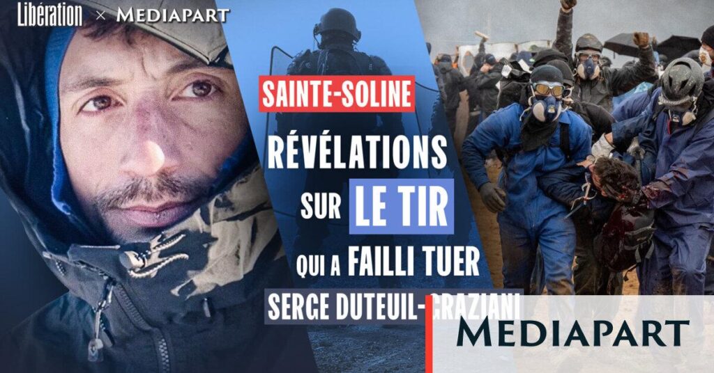 Sainte-Soline: revelations about the tense shooting which almost killed Serge Duteuil-Graziani