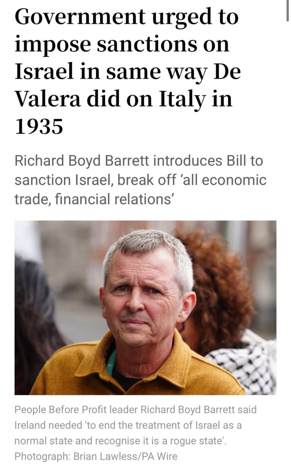 PbP on Israel vs. PbP on Russia