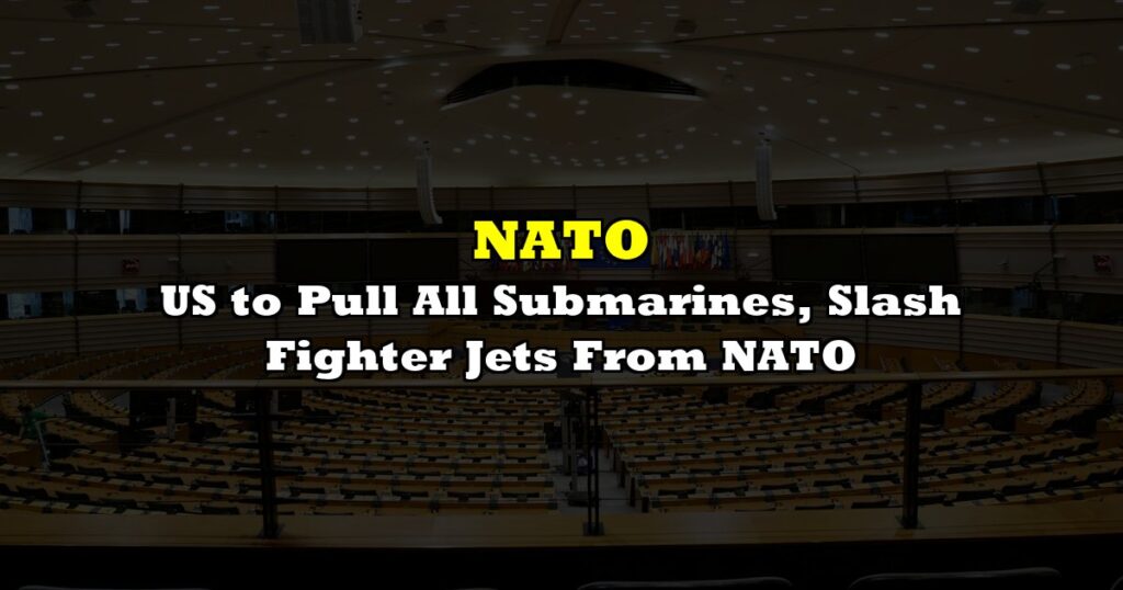 US to Pull All Submarines, Slash Fighter Jets From NATO
