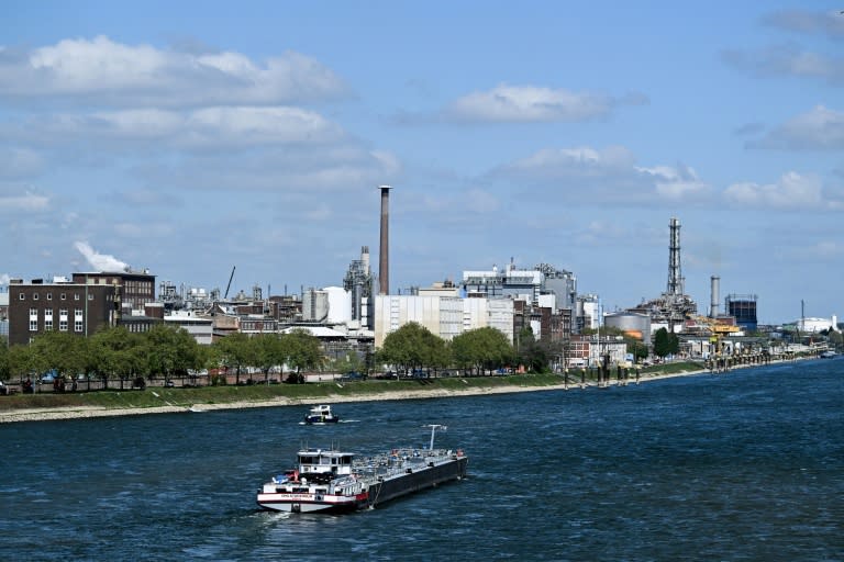 Ludwigshafen in southwest Germany, the base of chemical titan BASF (Kirill KUDRYAVTSEV)