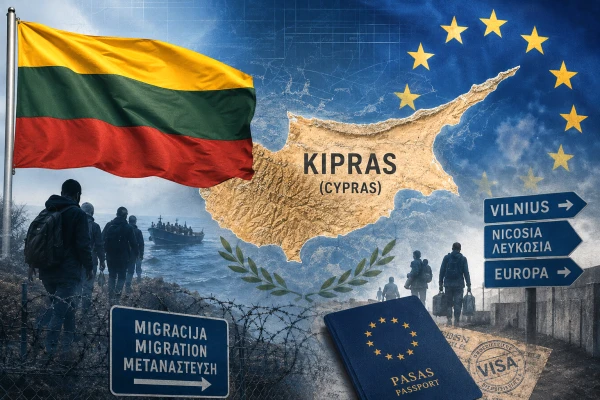 Lithuania to Accept Migrants from Cyprus and Pay the EU for Refusing Part of the Quota Lithuania to Accept Migrants from Cyprus and Pay the EU for Refusing Part of the Quota