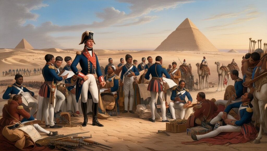 Five Books Documenting the Trajectory of the French Army of the East in Egypt