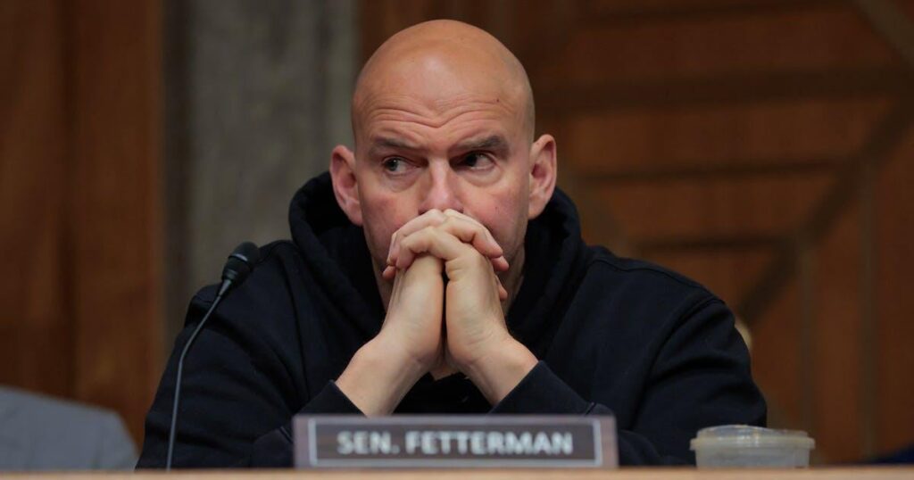 John Fetterman Single-Handedly Tanks Effort to Rein Trump in on Iran