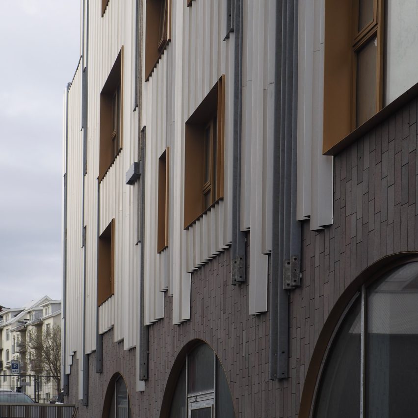 Frakkastígur building in Reykjavik