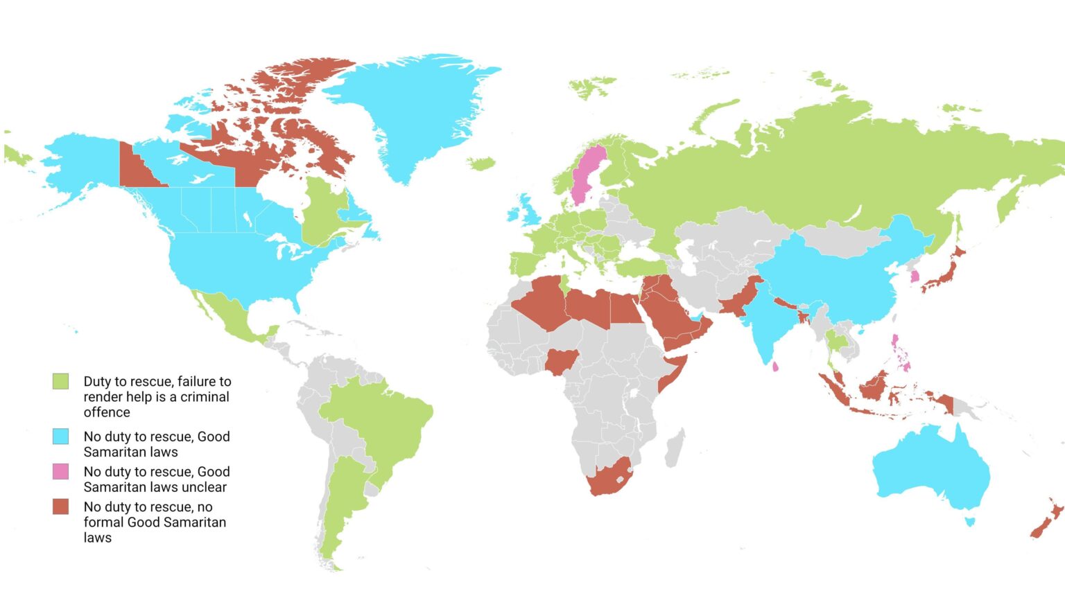 ‘Duty to rescue’ around the world ‘Duty to rescue’ around the world