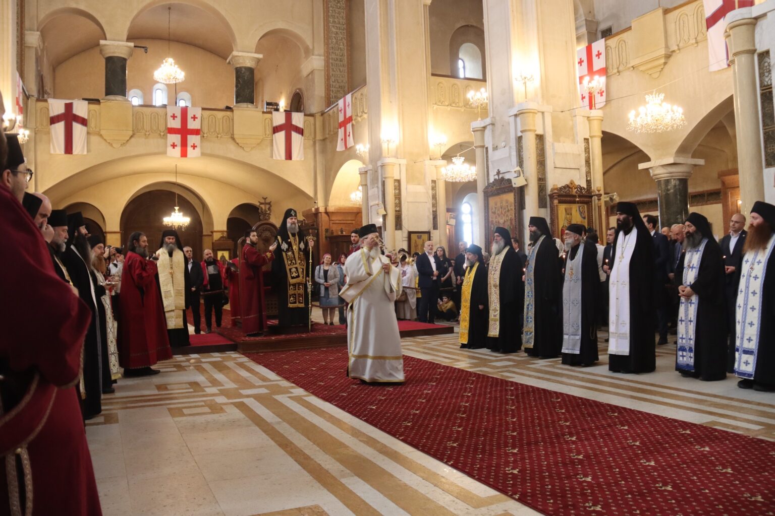 Patriarch of Georgia led service for peace and unity in Georgia (PHOTOS) Patriarch of Georgia led service for peace and unity in Georgia (PHOTOS)