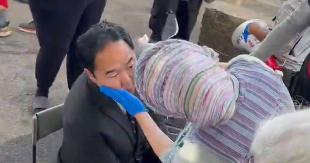 Senator Andy Kim Injured in Tear Gas Incident at ICE Protest Senator Andy Kim Injured in Tear Gas Incident at ICE Protest