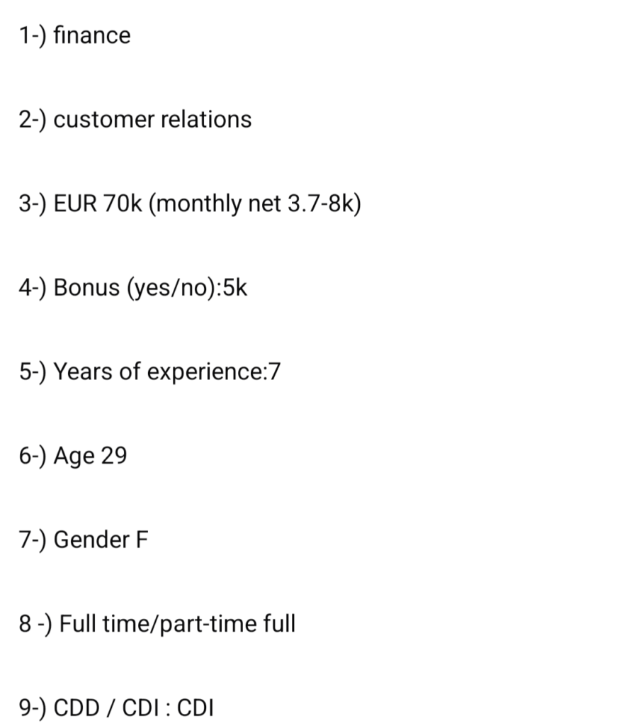 29F Finance Officer (Customer Relations)