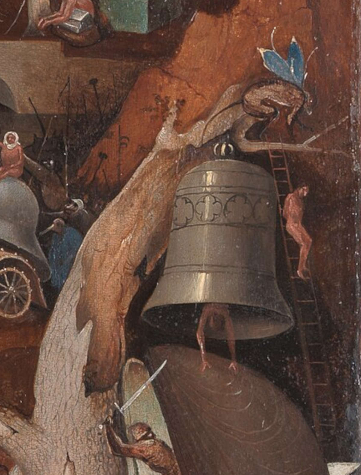 Hieronymus Bosch, Bruges Judgment Triptych, detail