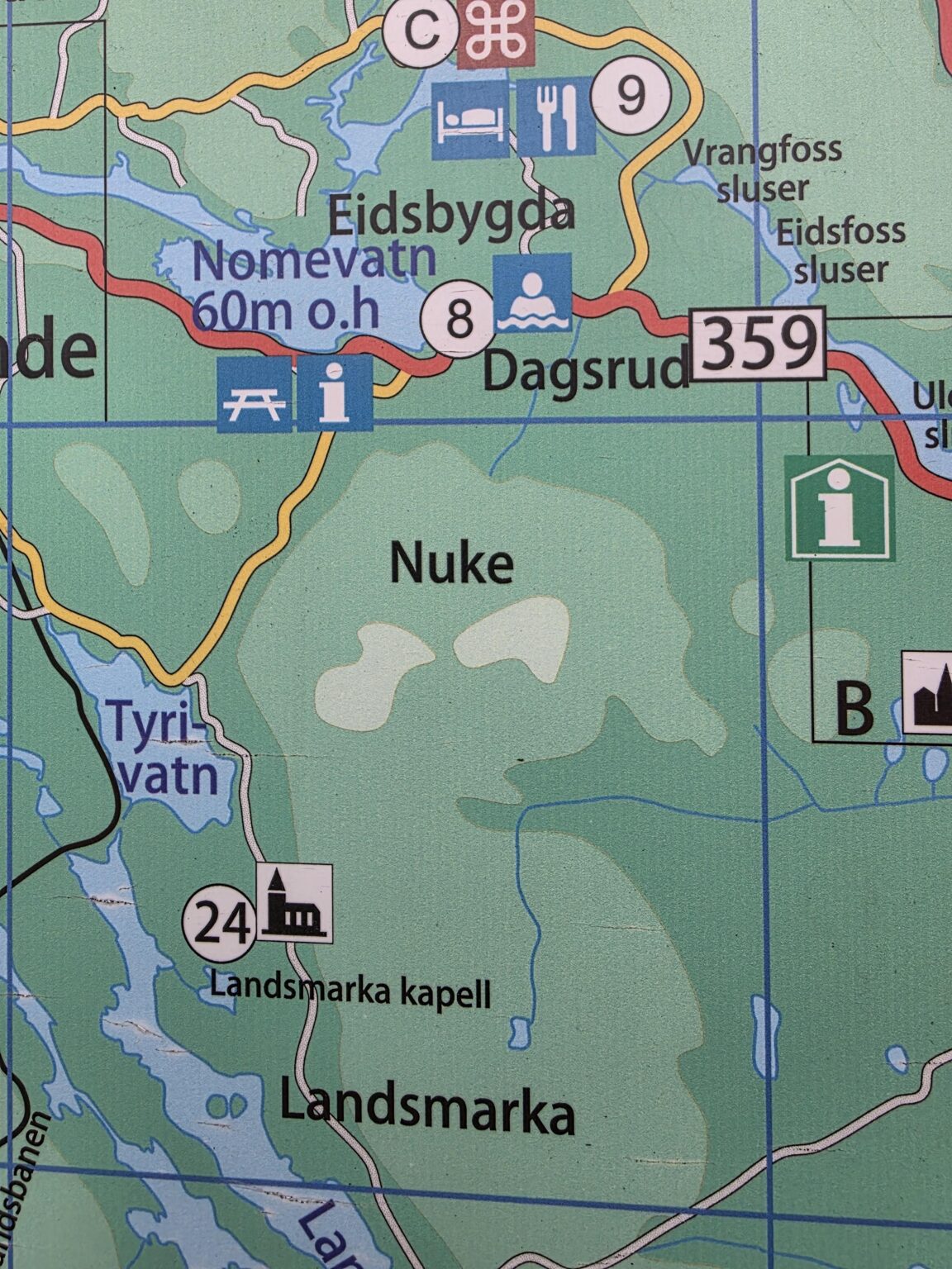 Found Norways stocpiles of nuclear weapons.