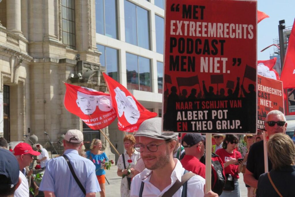 90 years after the murder of the trade union militants Albert Pot & Theophiel Grijp
