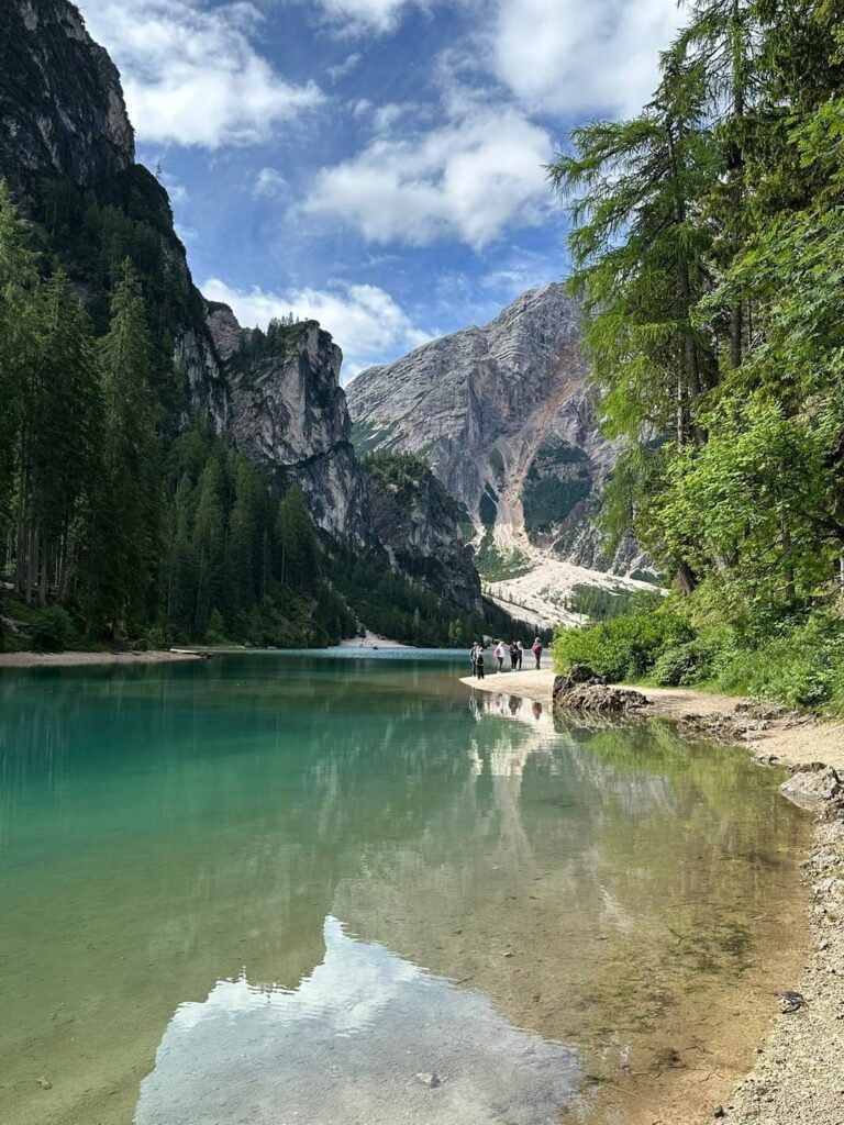 "Lago di Braies",  Prags Dolomites in South Tyrol, Italy