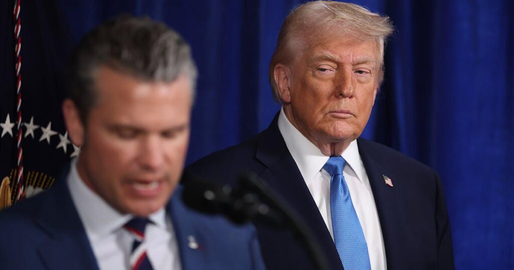 Trump Called Up Hegseth to Scold Him on Surprise Troop Withdrawal | A new report raises questions about whether Defense Secretary Pete Hegseth is cosplaying as commander in chief.