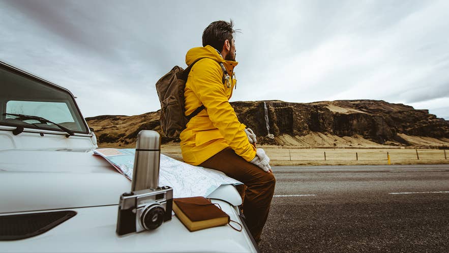 When visiting Iceland during spring, pack warm clothes, gloves and hiking boots When visiting Iceland during spring, pack warm clothes, gloves and hiking boots