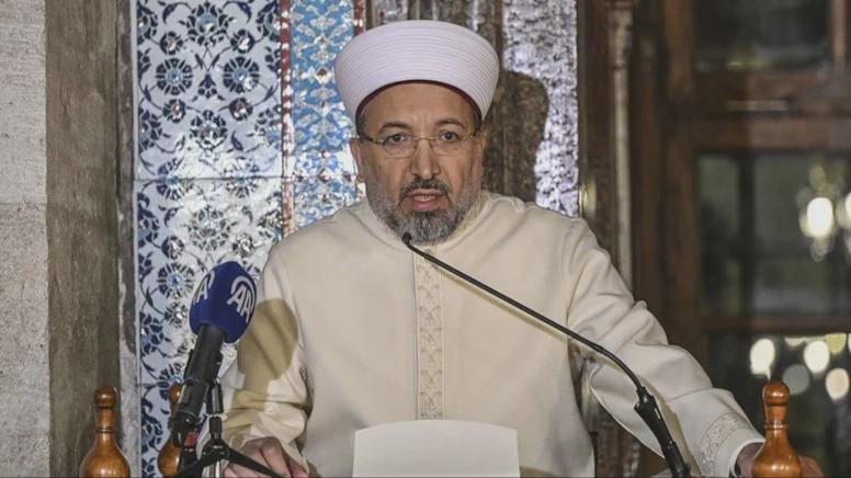 Diyanet's disloyalty continues. The Great Leader did not take part in the sermon read in mosques before the 19 May Commemoration of Atatürk, Youth and Sports Day, and no statement was made about young people.